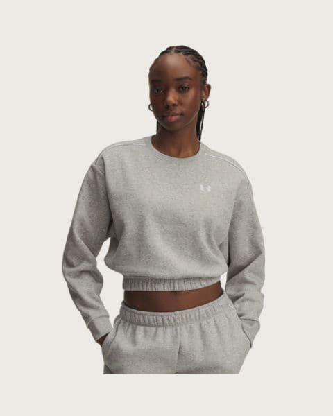 Dámska zateplená mikina UNDER ARMOUR UA Rival Fleece Piped Crew