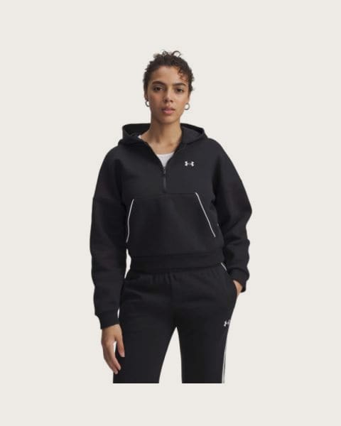 Dámska zateplená mikina s kapucňou UNDER ARMOUR Rival Flc Piped HZ Hoodie