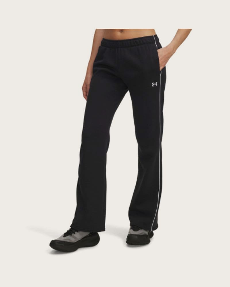 Dámske zateplené tepláky UNDER ARMOUR UA Rival Flc Piped Pant