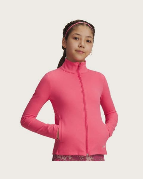 Dievčenská tréningová mikina so zipsom UNDER ARMOUR Motion Jacket