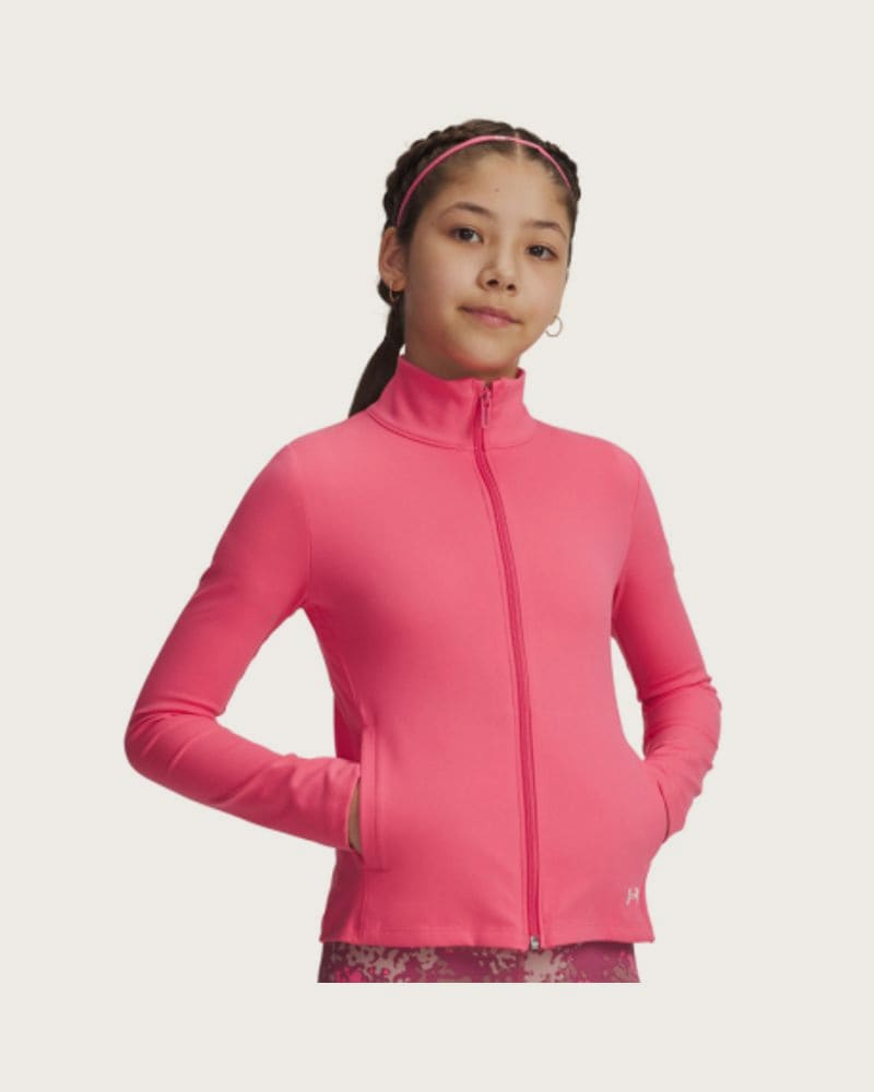 Dievčenská tréningová mikina so zipsom UNDER ARMOUR Motion Jacket