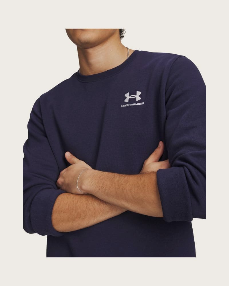 Pánska zateplená mikina UNDER ARMOUR UA Icon Fleece Crew – fotka 2