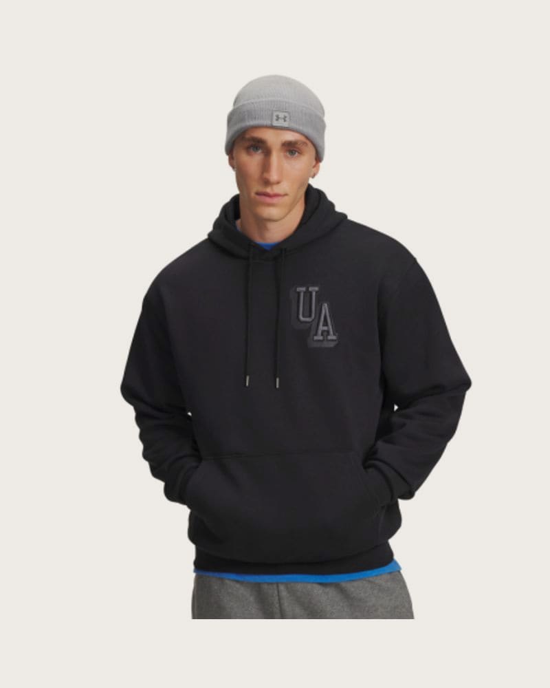 Pánska zateplená mikina s kapucňou UNDER ARMOUR UA Icon Flc Graphic Top