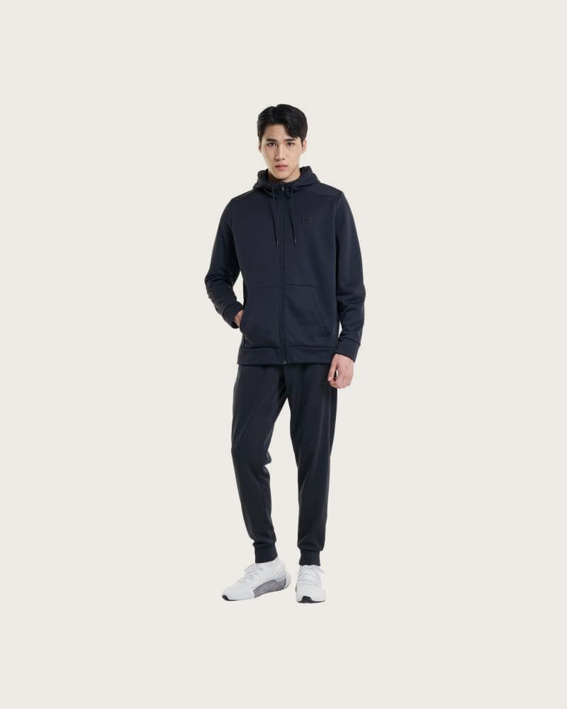Pánska zateplená tréningová mikina s kapucňou UNDER ARMOUR UA Armour Fleece FZ Hoodie – fotka 6