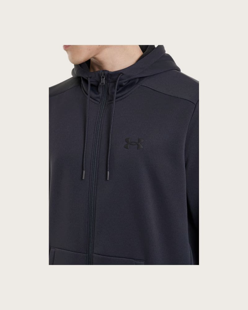 Pánska zateplená tréningová mikina s kapucňou UNDER ARMOUR UA Armour Fleece FZ Hoodie – fotka 8
