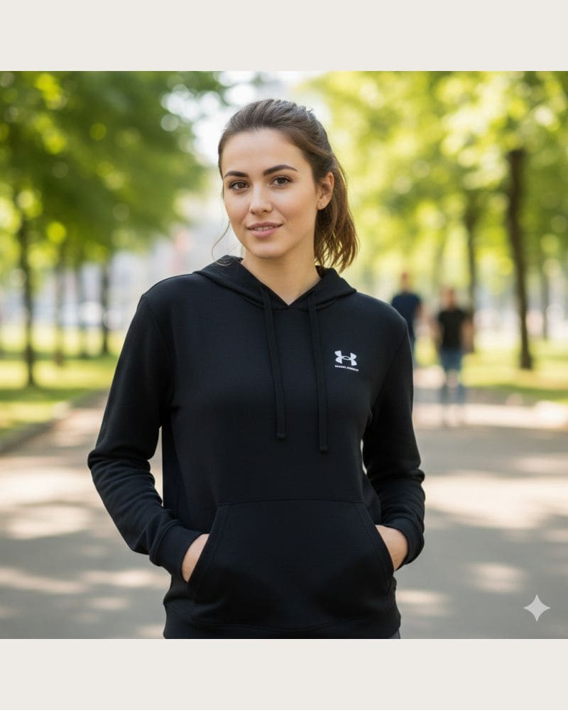 Dámska mikina s kapucňou UNDER ARMOUR UA Rival Terry Hoodie – fotka 6