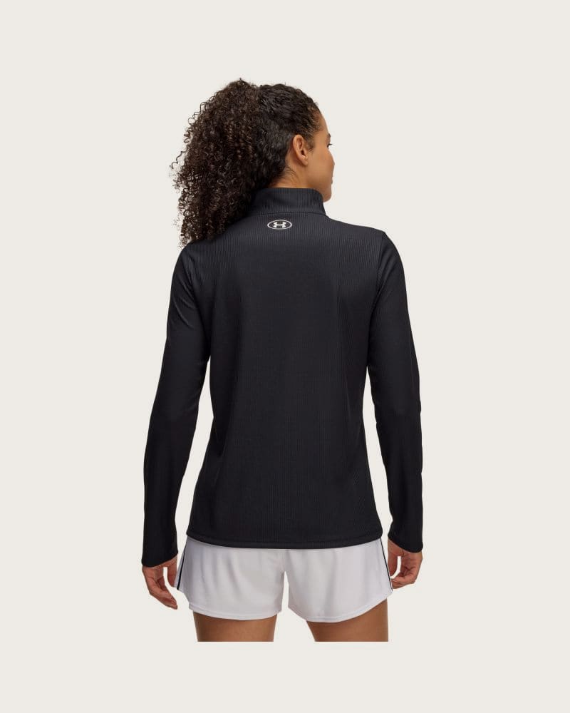 Dámska tréningová mikina s 1 2 zipsom UNDER ARMOUR Tech Rib 1 2 Zip – fotka 2