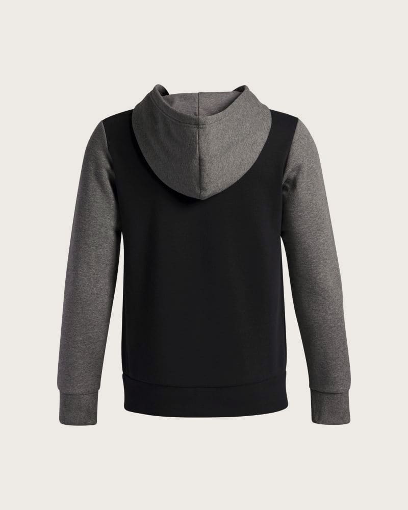 Chlapčenská zateplená mikina s kapucňou UNDER ARMOUR UA Rival Flc Cblck Grphc HD – fotka 3