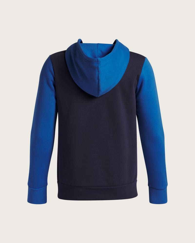 Chlapčenská zateplená mikina s kapucňou UNDER ARMOUR UA Rival Flc Cblck Grphc HD – fotka 3