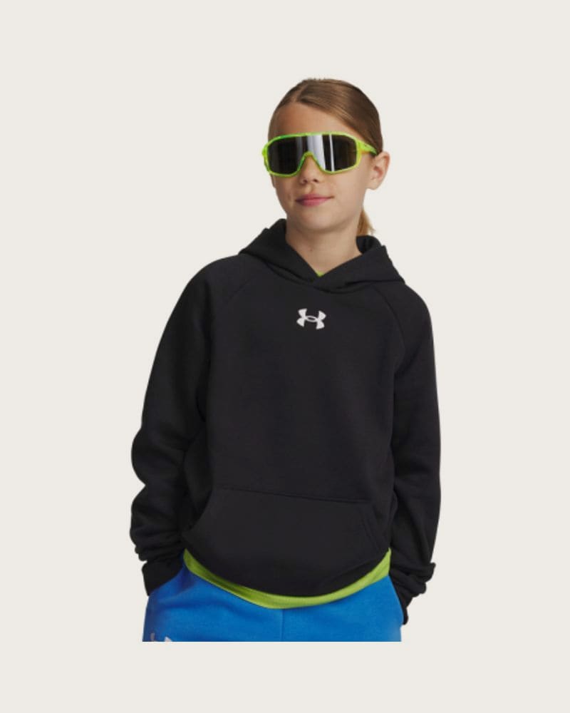 Chlapčenská zateplená mikina s kapucňou UNDER ARMOUR UA Rival Fleece Hoodie