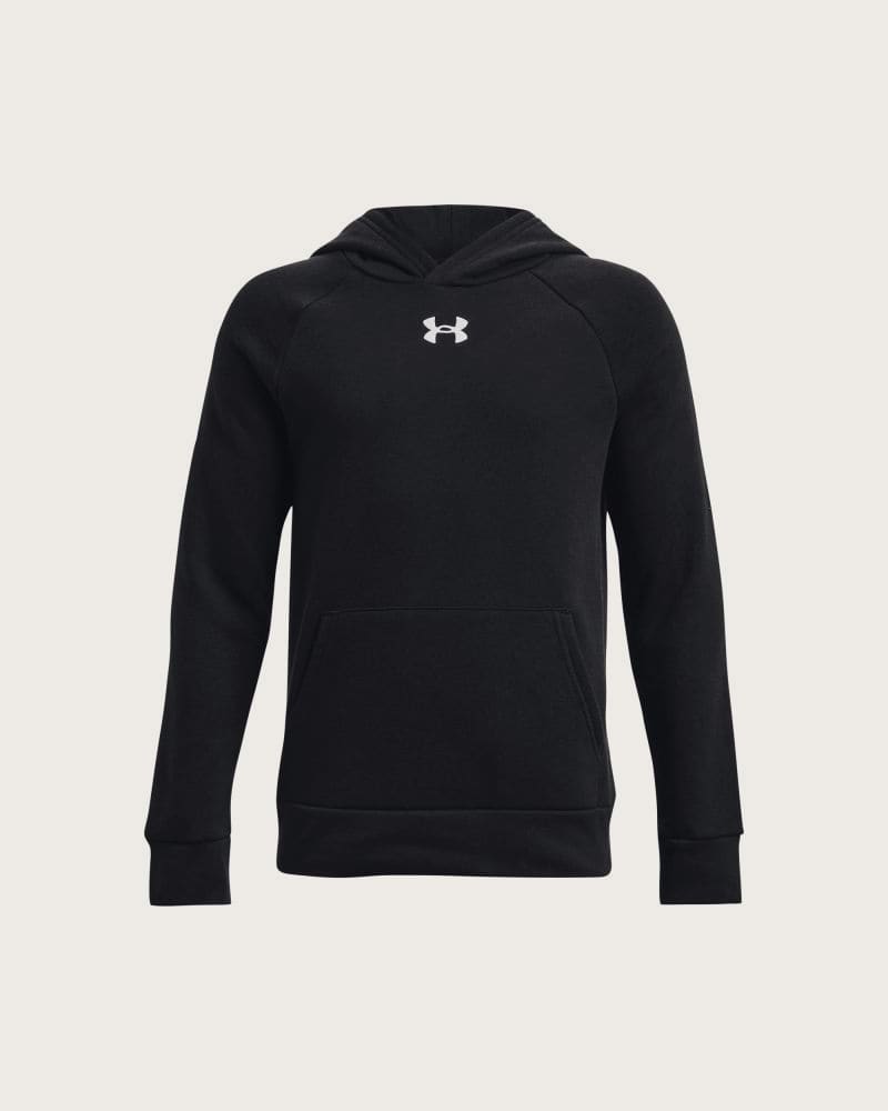 Chlapčenská zateplená mikina s kapucňou UNDER ARMOUR UA Rival Fleece Hoodie – fotka 3