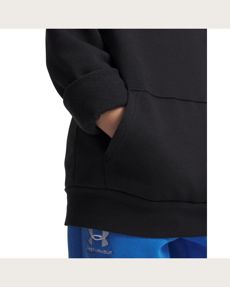 Chlapčenská zateplená mikina s kapucňou UNDER ARMOUR UA Rival Fleece Hoodie – fotka 5
