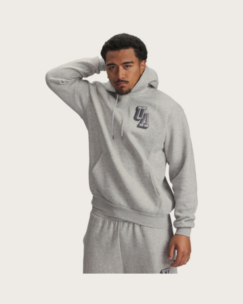 Pánska zateplená mikina s kapucňou UNDER ARMOUR UA Icon Flc Graphic Top