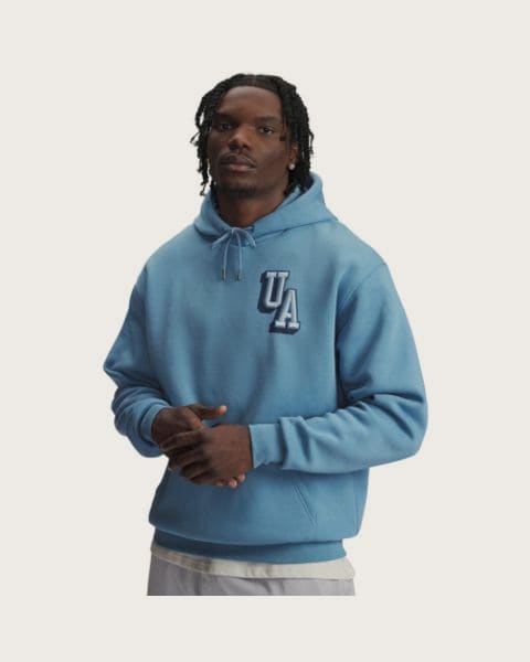 Pánska zateplená mikina s kapucňou UNDER ARMOUR UA Icon Flc Graphic Top