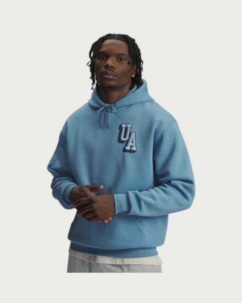 Pánska zateplená mikina s kapucňou UNDER ARMOUR UA Icon Flc Graphic Top