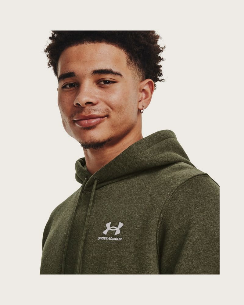 Pánska zateplená mikina s kapucňou UNDER ARMOUR UA Icon Fleece Hoodie – fotka 2