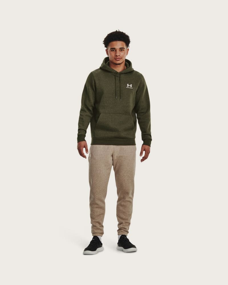 Pánska zateplená mikina s kapucňou UNDER ARMOUR UA Icon Fleece Hoodie – fotka 4