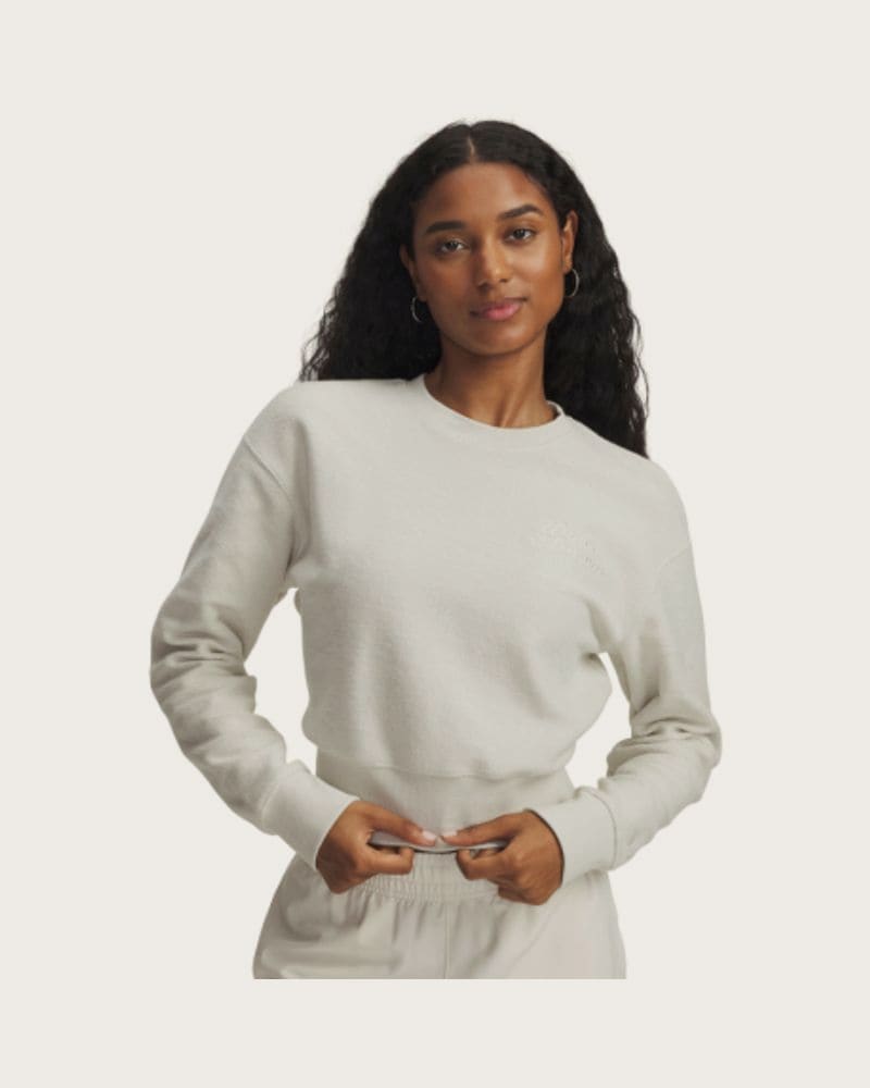 Dámska mikina UNDER ARMOUR Icon Terry Varsity Crew