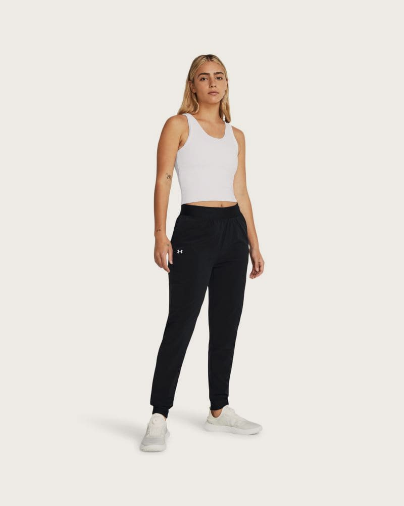 Dámske tepláky UNDER ARMOUR UA Rival Hi Rise Woven Pant – fotka 6