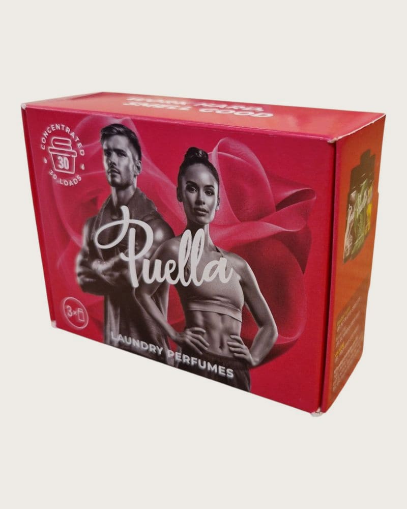Set parfumov na pranie PUELLA Double Y Jalu Frayo laundry scent fragrance Set 3 x 50 ml – fotka 5