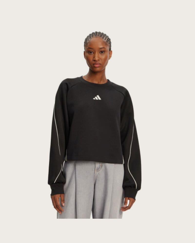Dámska mikina ADIDAS W STADIUM SWT BLACK OWHITE