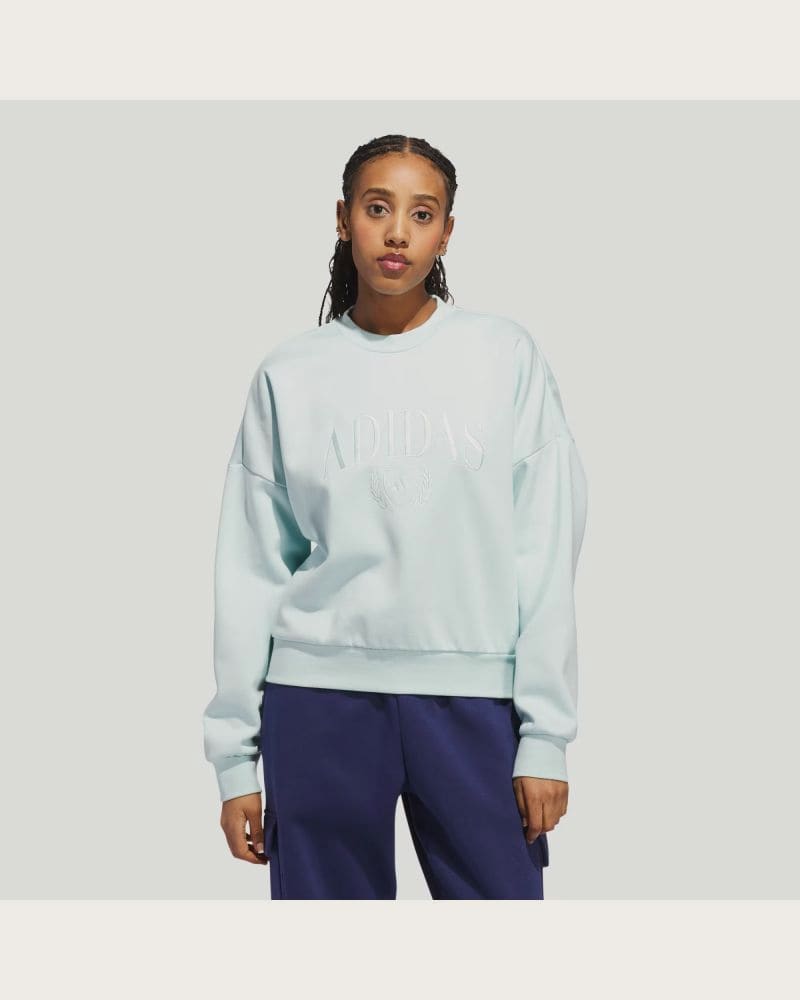 Dámska zateplená mikina ADIDAS W COZY SWT HALMIN – fotka 2