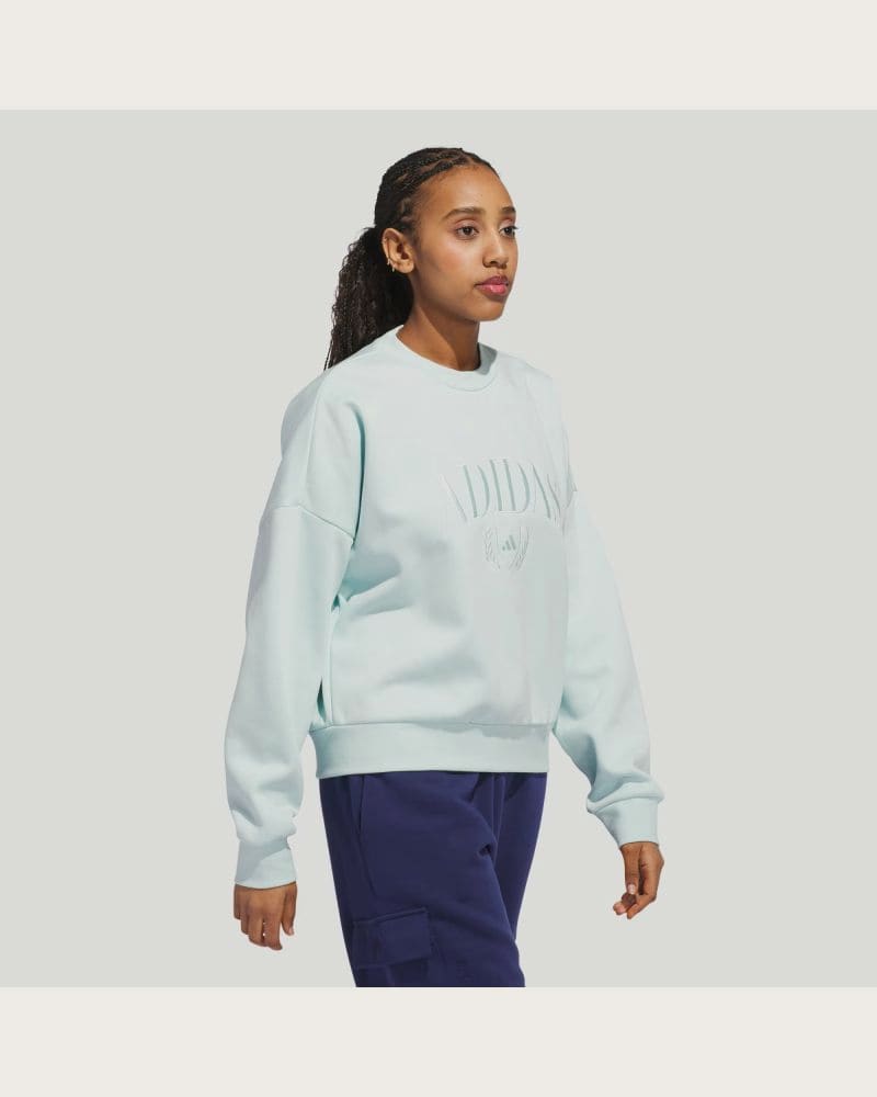 Dámska zateplená mikina ADIDAS W COZY SWT HALMIN – fotka 3