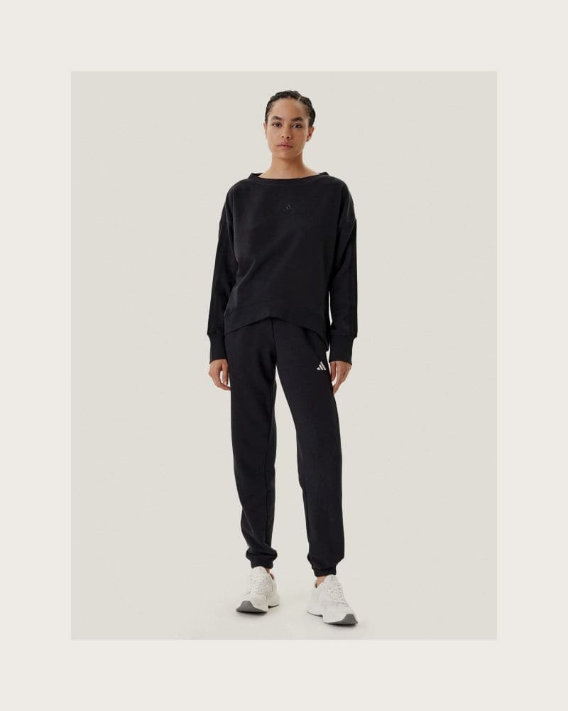 Dámska mikina ADIDAS W CO FT SWT BLACK BLACK – fotka 4