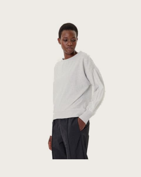 Dámska mikina ADIDAS W CO FT SWT LGREYH WHITE