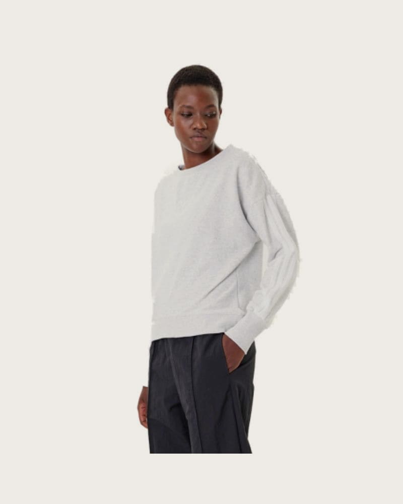 Dámska mikina ADIDAS W CO FT SWT LGREYH WHITE