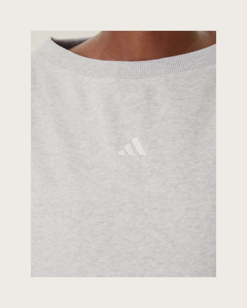 Dámska mikina ADIDAS W CO FT SWT LGREYH WHITE – fotka 6