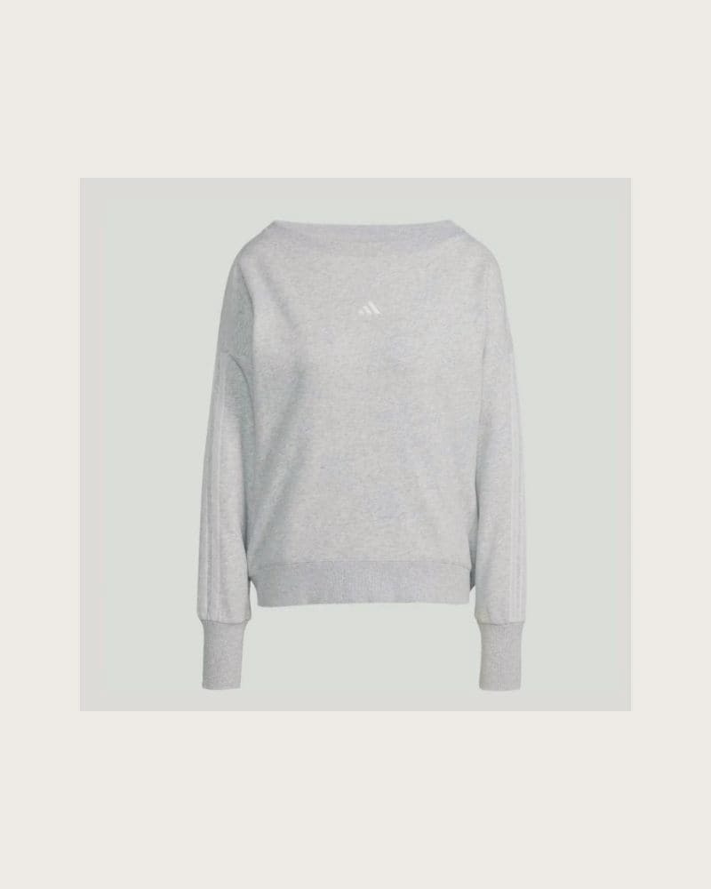Dámska mikina ADIDAS W CO FT SWT LGREYH WHITE – fotka 8