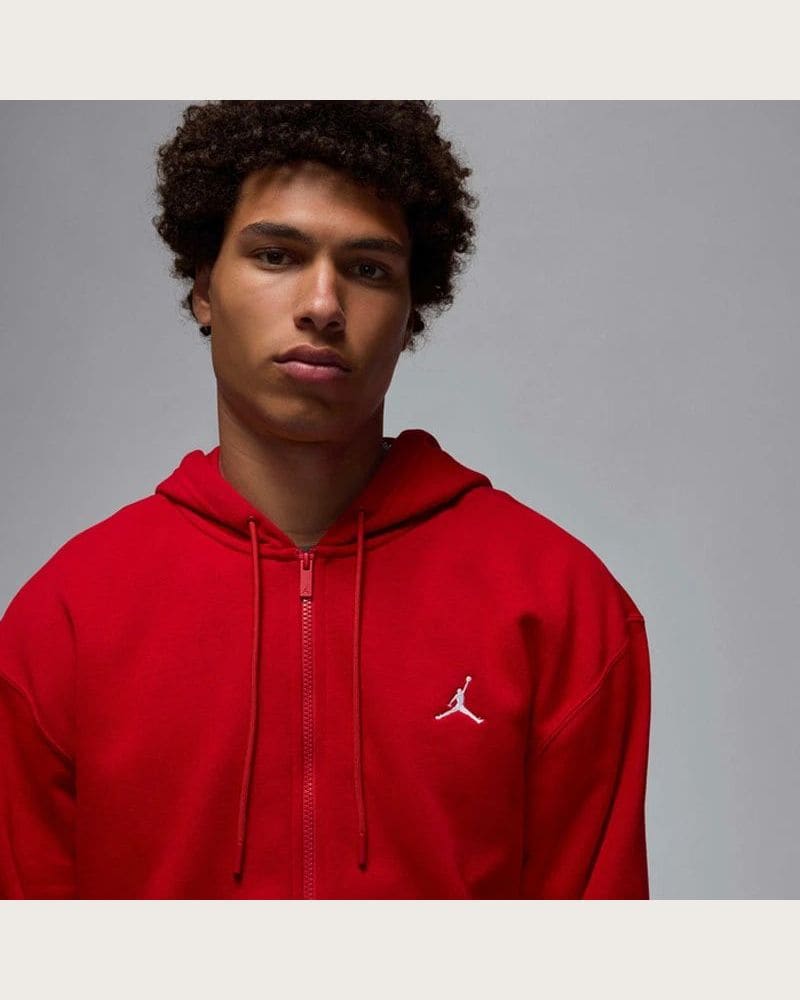 Pánska zateplená mikina so zipsom NIKE JORDAN M J BRK FLC FZ – fotka 2