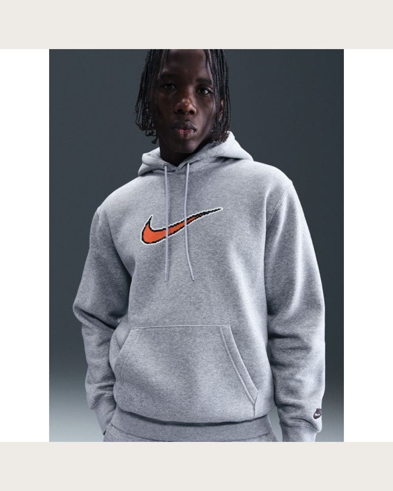 Pánska mikina s kapucňou NIKE Sportswear Club Men Fleece Hoodie – fotka 2
