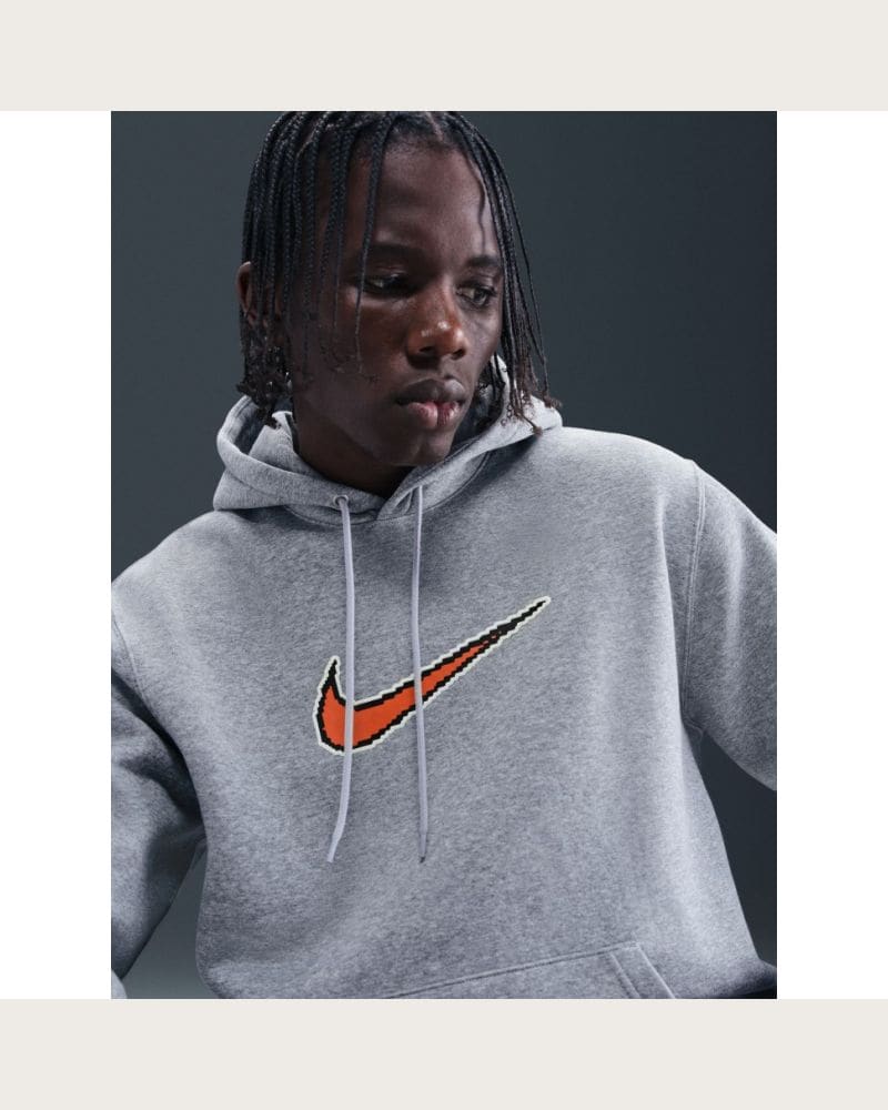 Pánska mikina s kapucňou NIKE Sportswear Club Men Fleece Hoodie – fotka 3