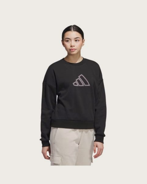 Dámska zateplená mikina ADIDAS W CO PEARL SWT BLACK