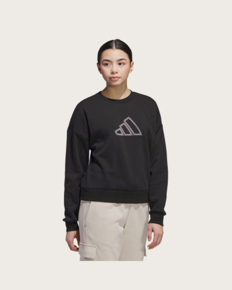 Dámska zateplená mikina ADIDAS W CO PEARL SWT BLACK