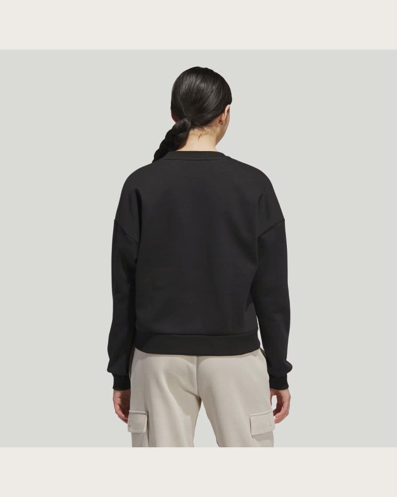 Dámska zateplená mikina ADIDAS W CO PEARL SWT BLACK – fotka 4