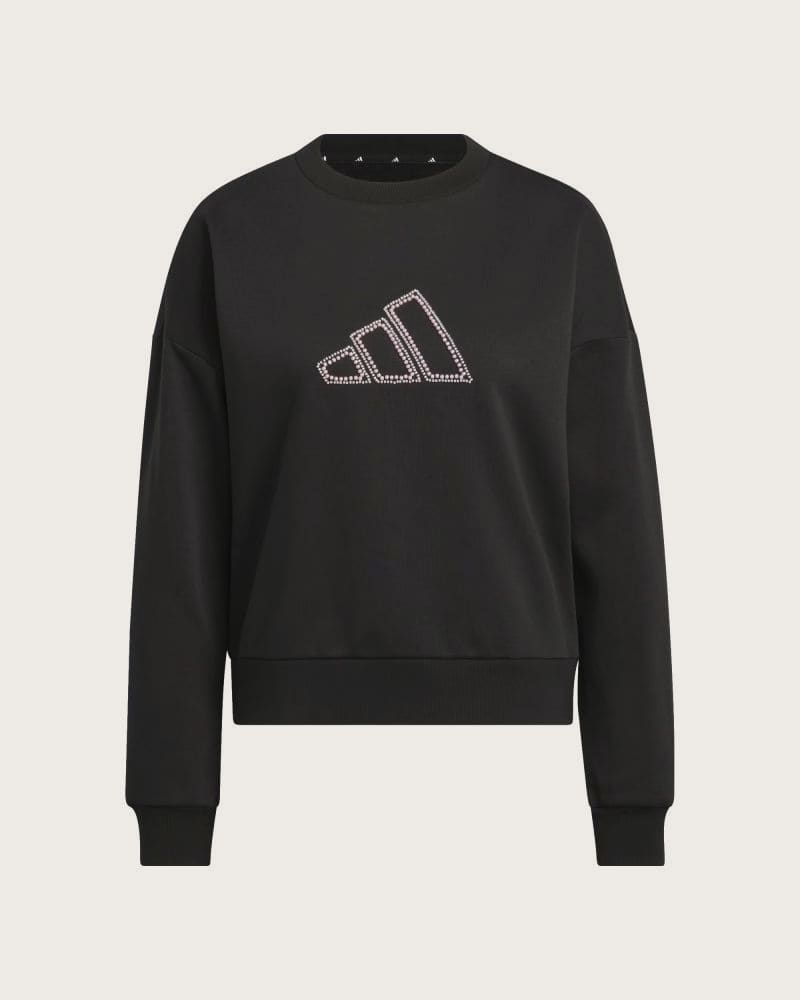 Dámska zateplená mikina ADIDAS W CO PEARL SWT BLACK – fotka 8