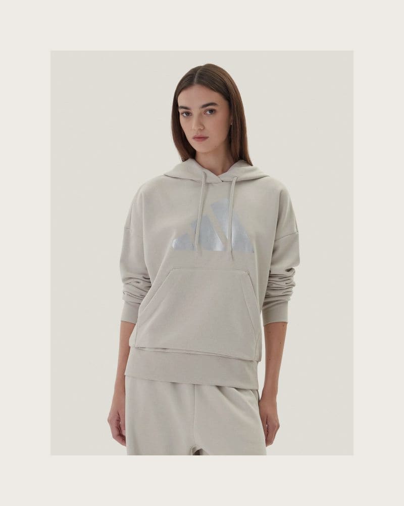 Dámska mikina s kapucňou ADIDAS W HOL MET HD WONALU – fotka 2