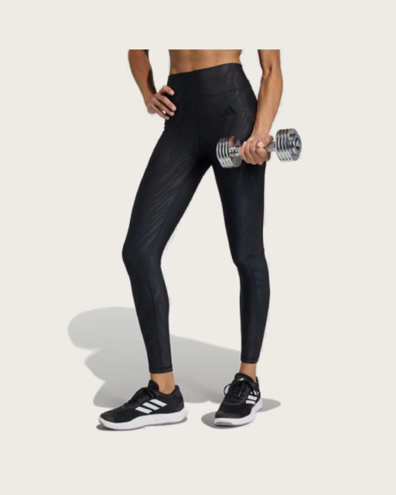 Dámske legíny ADIDAS OPTIME AOP BLACK