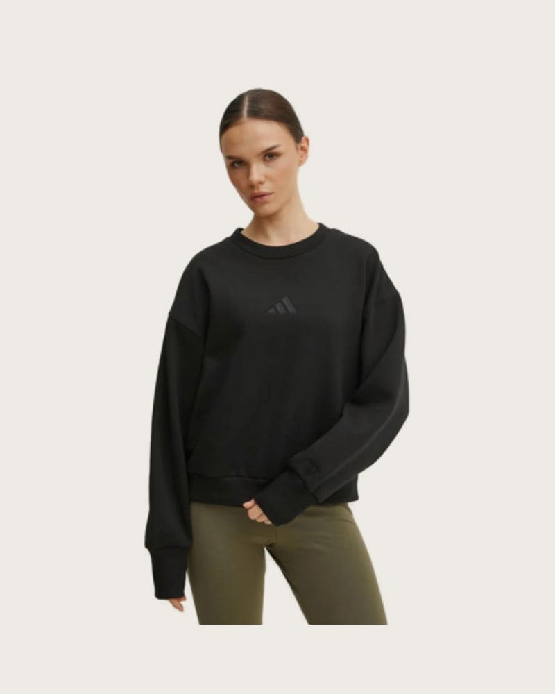Dámska zateplená mikina ADIDAS W ALL SZN SWT BLACK