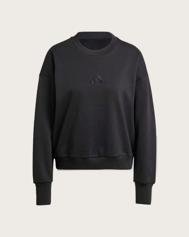 Dámska zateplená mikina ADIDAS W ALL SZN SWT BLACK – fotka 8
