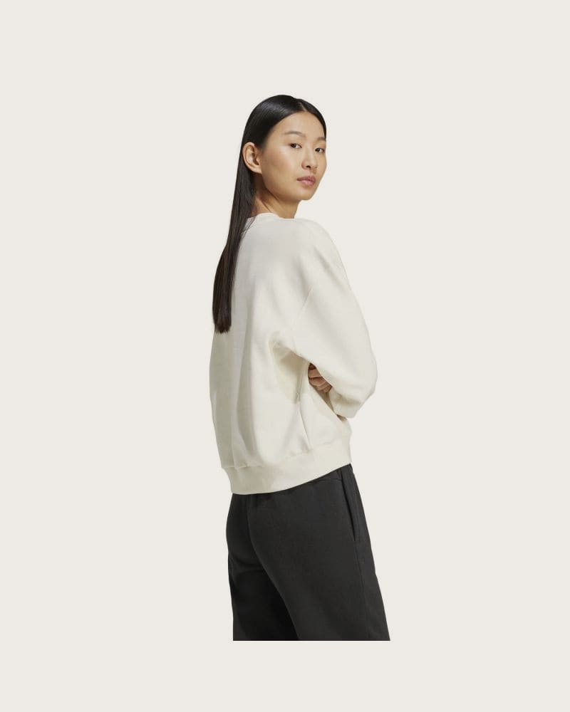 Dámska zateplená mikina ADIDAS W ALL SZN SWT OWHITE – fotka 3