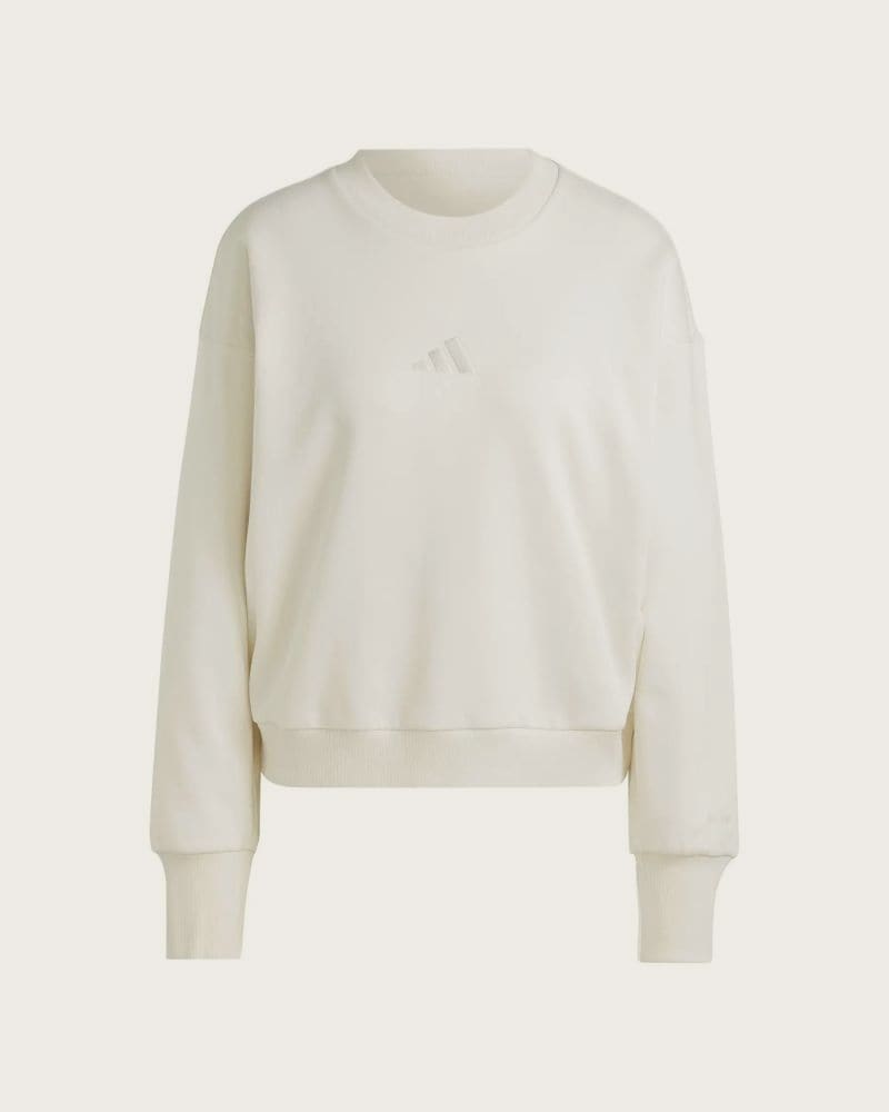 Dámska zateplená mikina ADIDAS W ALL SZN SWT OWHITE – fotka 6