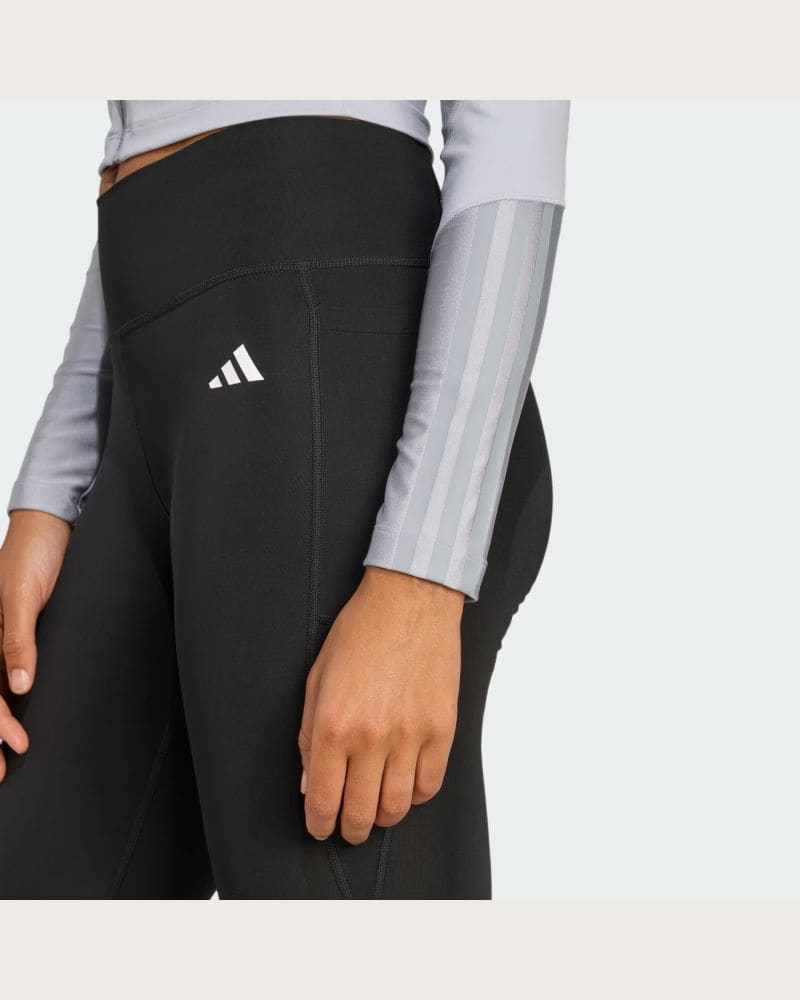 Dámska tréningová mikina so zipsom ADIDAS HYG SHN TRACK J HALSIL GREY – fotka 6