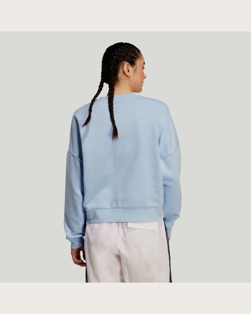 Dámska zateplená mikina ADIDAS W SL FC SWT GLOBLU WHITE – fotka 4