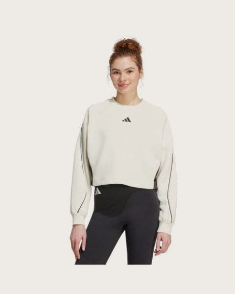 Dámska mikina ADIDAS W STADIUM SWT OWHITE BLACK