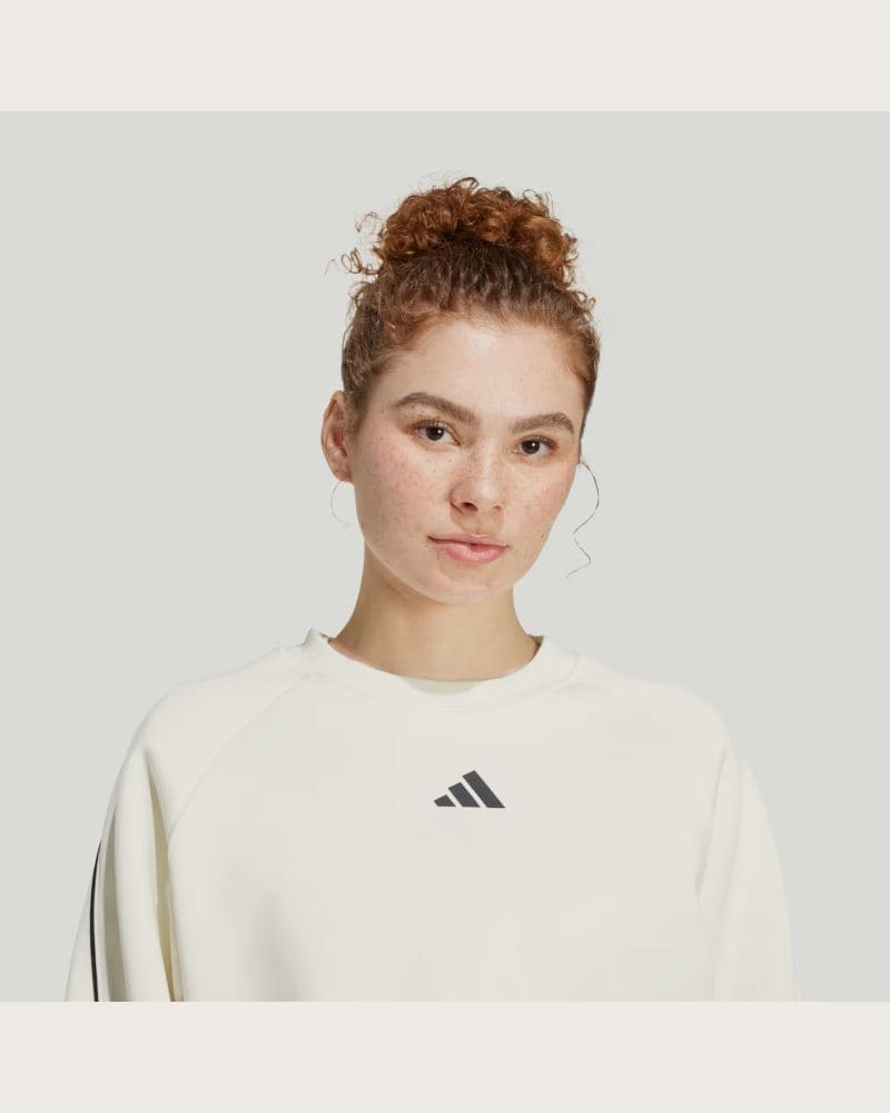 Dámska mikina ADIDAS W STADIUM SWT OWHITE BLACK – fotka 5