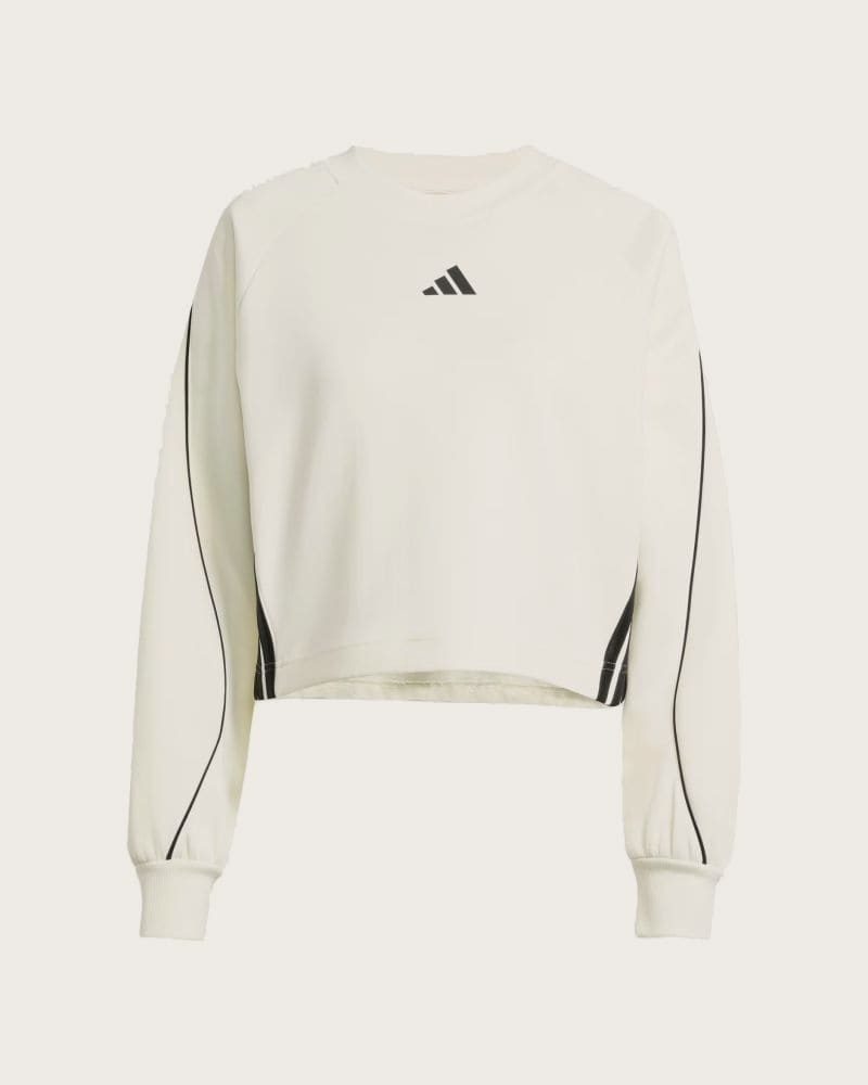 Dámska mikina ADIDAS W STADIUM SWT OWHITE BLACK – fotka 7